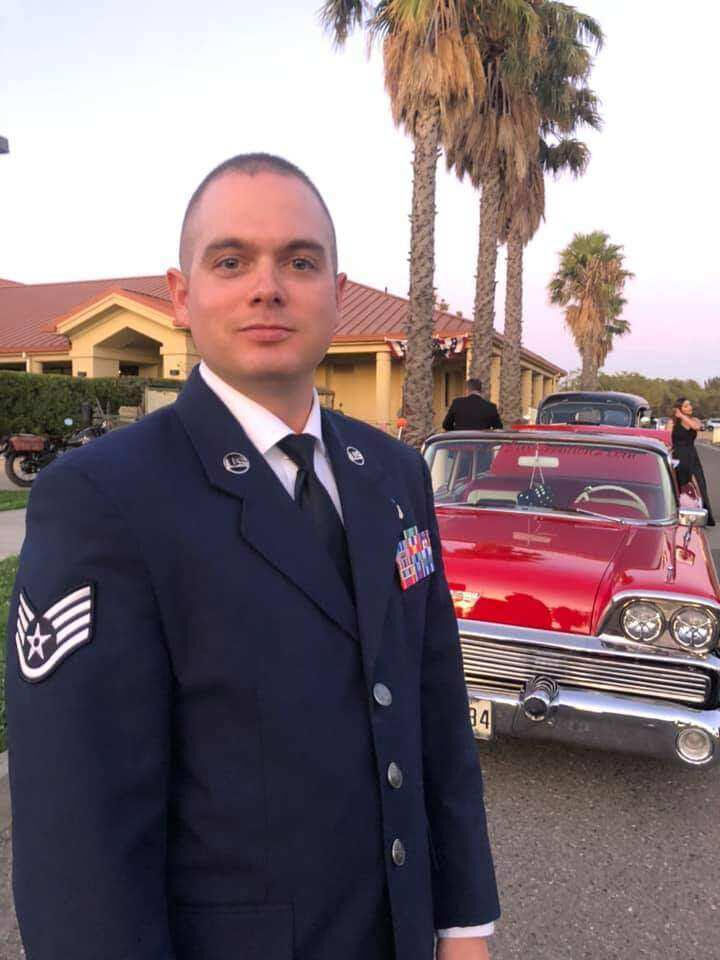 Sean Liebman in uniform